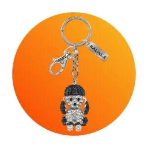 PLITI - Llavero De Pug Para Amantes De Los Perros, Regalo Para Dueños De Pug, Regalo Para Mamás, Regalo De Pug Loco, Regalo Para Señora, Paz Y Amor, Regalo De Pug, Peace