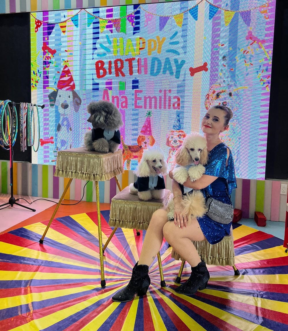 SHOW LIANA Y SUS PERRITOS EDUCADOS