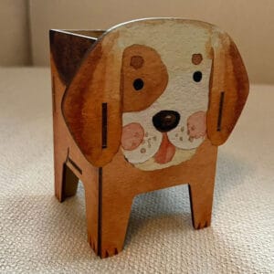 Caja Organizadora con diseño de Perrito