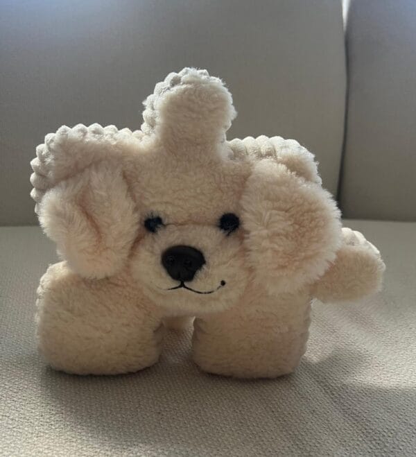 Peluche Perrito Rompecabezas (6) Peluche Perrito Rompecabezas (Forma Puzle)