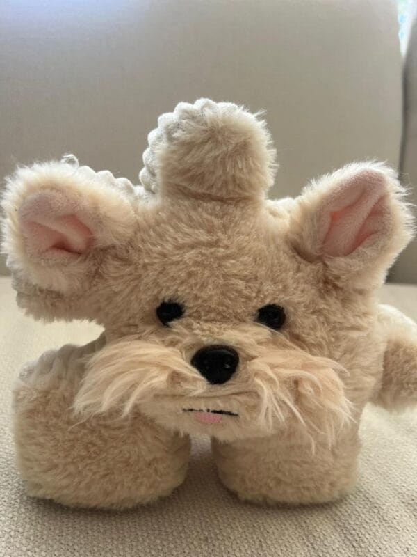Peluche Perrito Rompecabezas Schnauzer (7) Peluche Perrito Rompecabezas Schnauze