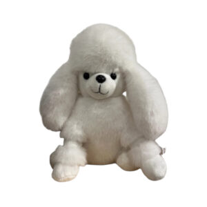 Peluche Perrito French Poodle Blanco