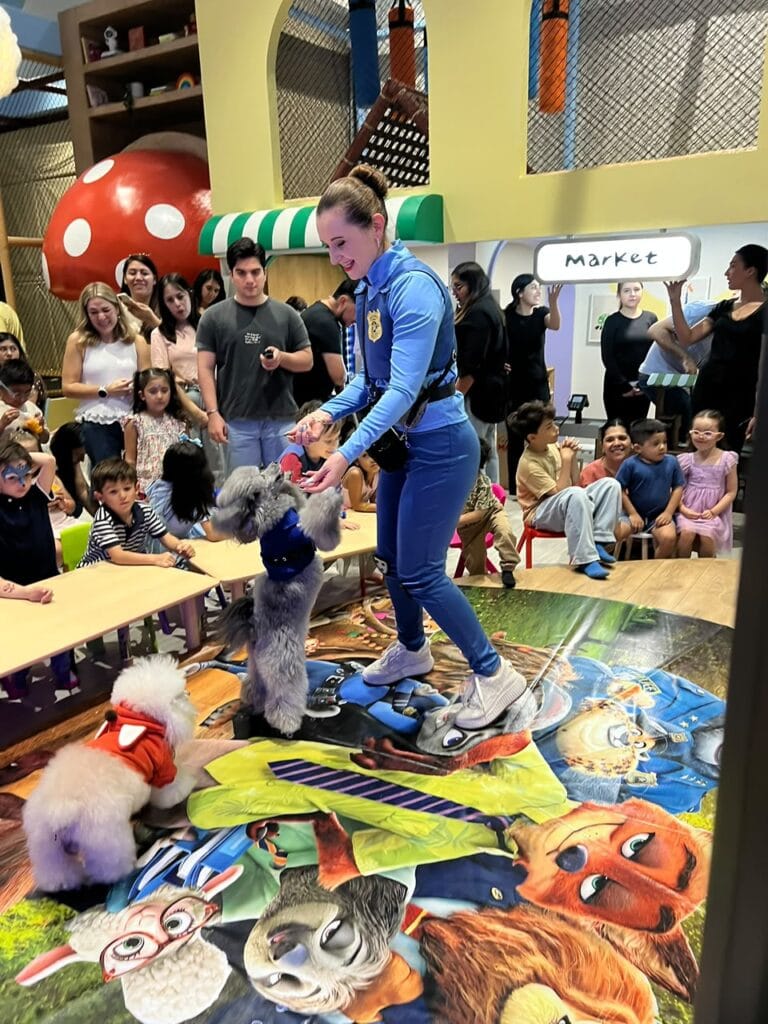 Show Liana y Sus Perritos Educados con temática Zootopia, foto 9