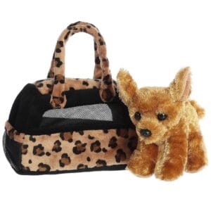 Bolsa con perrito de peluche Chihuahua