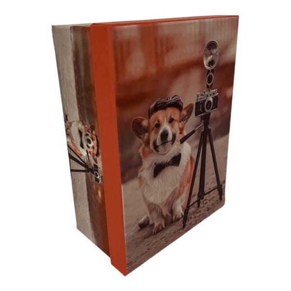 Caja de Regalo Perruna – Dog Shop Kalinka (3) Caja de regalo perruna colocada en posición vertical